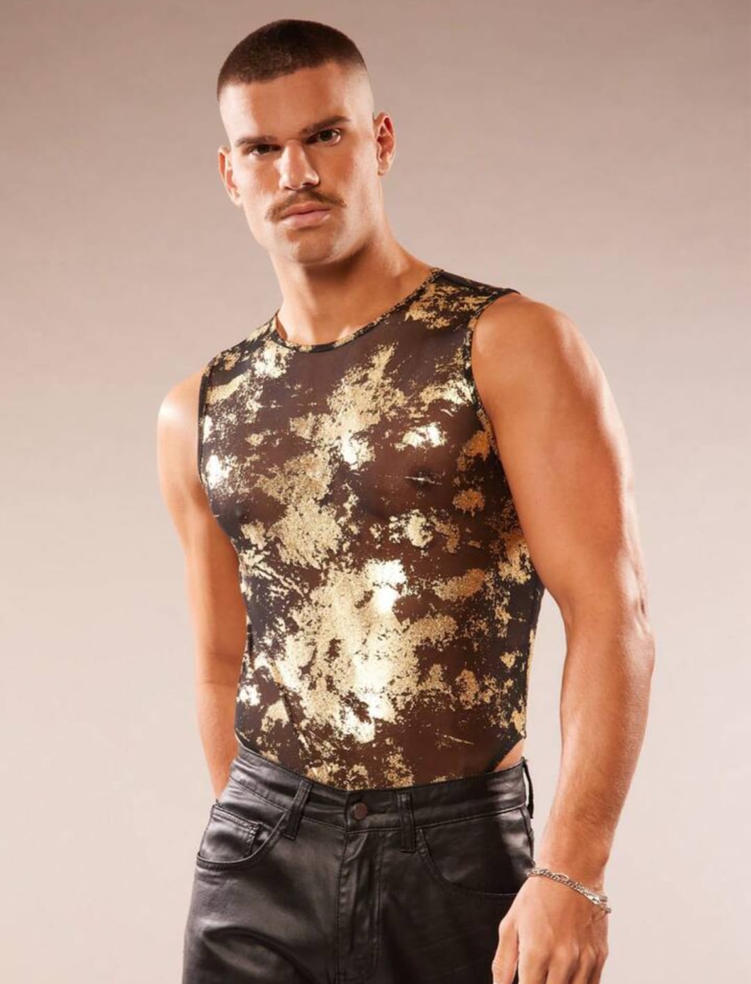 Golden Eclipse Mesh Tank